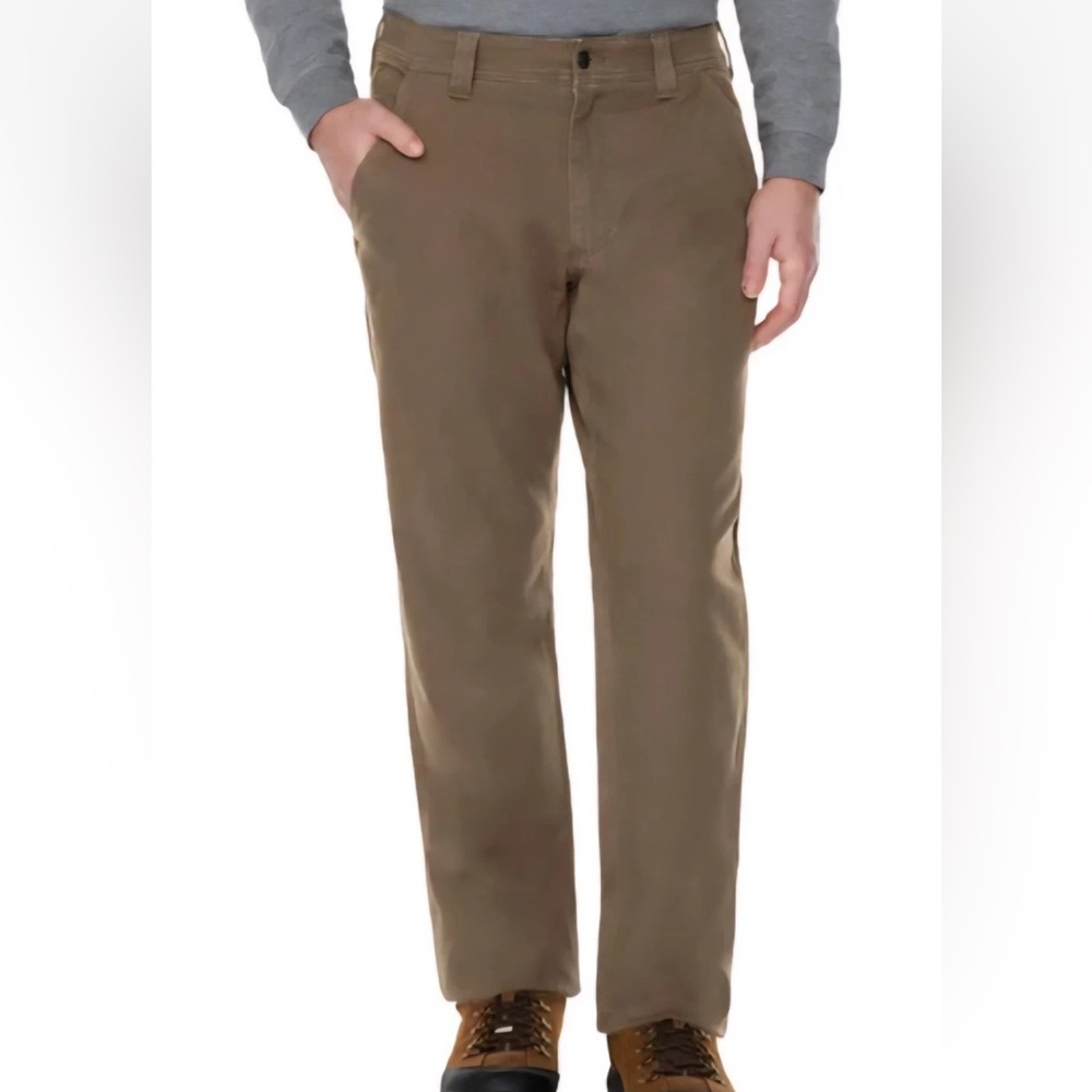 CAT Brown Flex Waistband Utility Pant